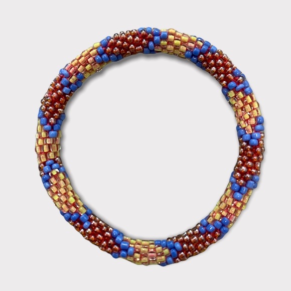 Beaded Plastic Rope Bracelet - Picture 1 of 3